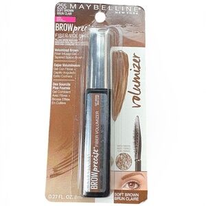 Maybelline Brow Precise Fiber Volumizer Filling Eyebrow Mascara 255 SOFT BROWN